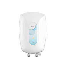 Deals, Discounts & Offers on  - [Use Bandhan Bank Debit Card] Havells Carlo 3 Litre 3000 kw Instant Water Heater (White Blue) wall mount