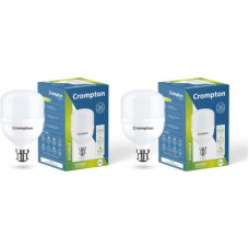 Deals, Discounts & Offers on  - Crompton 40 W Standard B22 LED Bulb(White, Pack of 2)