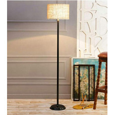 Deals, Discounts & Offers on  - tu casa Metal - Iron Floor Lamp, Beige