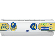 Deals, Discounts & Offers on Air Conditioners - [Use SBI Credit Card ] CARRIER AI Flexicool Convertible 6-in-1 Cooling 2 Ton 3 Star Split Inverter Dual Filtration with HD & Auto Cleanser AC with PM 2.5 Filter - White(24K ESTER NEO EXi Inverter R32 Split AC (CAI24ES3R32F0), Copper Condenser)