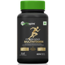 Deals, Discounts & Offers on  - Fitspire Men Multivitamin with Grape seed extract, Vitamin C & 21 other nutrients (Veg) 60s (60)