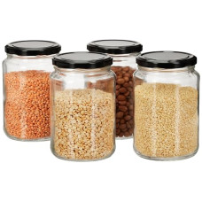 Deals, Discounts & Offers on  - Amazon Brand - Solimo Glass Transparent Storage Jar