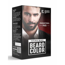 Deals, Discounts & Offers on Health & Personal Care - Beardo Beard Color For Men - Natural Black, 60ml | Long Lasting | No Ammonia | Easy to apply, No Stain Beard Hair Colour