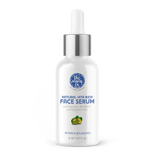 Deals, Discounts & Offers on Beauty Care - The Moms Co Natural Vita Rich Face Serum For Women & Men with Vitamins C, B3, B5 & E and Hyaluronic Acid- 8 ml