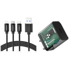 Deals, Discounts & Offers on Mobile Accessories - Ambrane 20W Type C Mobile Charger Adapter, Fast Charging