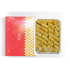 Deals, Discounts & Offers on  - Dessert Drama by Kesar Sweets | Holi Thandai Kaju Katli | Kaju Barfi | Holi Gifts | Holi Sweets | Indian Sweets Mithai 400 gm | Holi Greeting Card