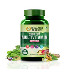 Deals, Discounts & Offers on  - Himalayan Organics Whole Food Multivitamin For Women With Vitamin B1, B2, B3, B5, B6, B7, B9, B12, C, D, E, Calcium, Magnesium, Zinc | - 30 Veg Capsules