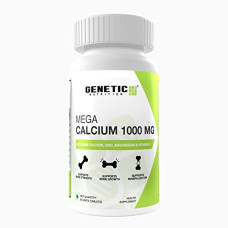 Deals, Discounts & Offers on  - Genetic Nutrition Mega Calcium Tablets 1000 mg | Calcium Supplement to support Bone Health and Teeth with D2 + K2-7 | 60 Veg Tablets