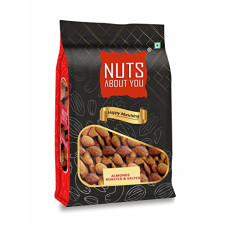 Deals, Discounts & Offers on  - Nuts About You ALMONDS Roasted - Salted, 200 g | Lightly Salted | Perfectly Roasted | Fresh & Crunchy