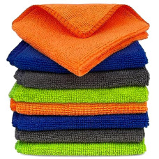 Deals, Discounts & Offers on  - Tukzer Multi-Purpose Microfiber Cloths, Gizga Ultra-Soft Absorbent Lint & Streak-Free Cloth