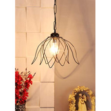 Deals, Discounts & Offers on  - tu casa Ntu-281 Black Metal Hanging Light by tu casa Holder type-b-22 (Bulb not Included)