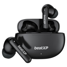 Deals, Discounts & Offers on  - beatXP Tune XPods Bluetooth True Wireless in Ear Buds with 50H Playtime, Quad Mic ENC Tech, Low Latency, Type C Earphone with 10mm Drivers, IPX5 Water Resistance, BT 5.3, Touch Control (Black)