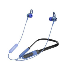 Deals, Discounts & Offers on Headphones - Amazon Basics in-Ear Wireless Neckband with Mic, Up to 65 Hours Play Time, 800 mAh Battery, Bluetooth 5.0, Voice Assistance, Noise Cancellation, IPX4 Water-Resistance, Magnetic Earbuds (Black)