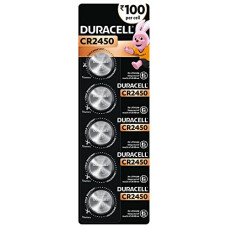 Deals, Discounts & Offers on  - Duracell Specialty 2450 Lithium Coin Battery 3V, Pack of 5 Suitable