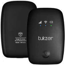 Deals, Discounts & Offers on  - Tukzer 4G LTE Wireless Dongle (v4.0 Version) with All SIM Network Support | Plug & Play Data Card with up to 150Mbps Speed WiFi Hotspot | 2100mAh Rechargeable Battery| SIM Adapter Included (Black)