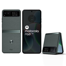 Deals, Discounts & Offers on Electronics - Motorola razr 40 (Sage Green, 8GB RAM, 256GB Storage) | External AMOLED Display | 6.9
