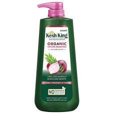 Deals, Discounts & Offers on Beauty Care - Kesh King Organic Onion Shampoo With Curry Leaves Reduces Hair Fall Upto 98%,Boosts Hair Growth&Keeps Hair Smooth Upto 48Hrs|Repairs Dry&Damaged Hair|Makes Hair Silky&Bouncy - 600Ml,625 Grams