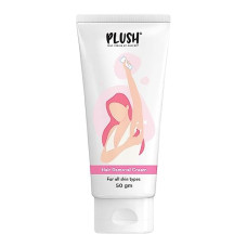 Deals, Discounts & Offers on Health & Personal Care - Plush Hair Removal Cream 50g for Women | All Skin Types with Aloevera & Honey | Suitable