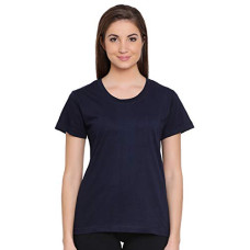Deals, Discounts & Offers on Women - Clovia Women's Cotton Rich Sleep T-Shirt