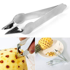 Deals, Discounts & Offers on  - WIDERZONE 1PCS Practical Stainless Steel Cutter Pineapple Eye Peeler Kitchen Tools