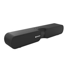 Deals, Discounts & Offers on Electronics - Portronics Decibel 20 16W Wireless Bluetooth Soundbar, 3.5mm Aux Slot, HQ Stereo Sound, Long Playtime(Black)