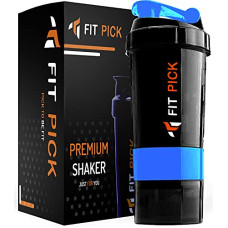 Deals, Discounts & Offers on  - FIT PICK Gym Pro Spider Shaker Bottle 500 ml with Storage Compartment, 100% Leak Proof Guarantee, Gym Bottle