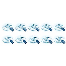 Deals, Discounts & Offers on  - Crompton 5 Meter Strip Light Cool Day Light 300 LEDs (Pack of 10) (Without Driver)