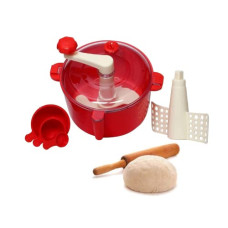 Deals, Discounts & Offers on  - Suzec Plastic Atta Dough Maker with Beater, Chop & Churn 3 in 1