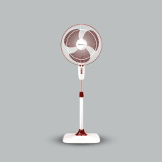 Deals, Discounts & Offers on  - Bajaj Rapido 400 mm Pedestal Fan, Wine Red, With Full Copper Motor and High Speed Operation, Regular