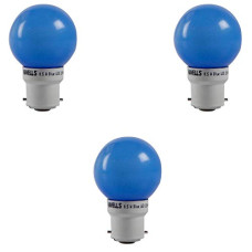 Deals, Discounts & Offers on  - Havells Adore B22 LED Bulb LHLDAFUEUSNX0X5 - Pack of 3, 0.5W (Blue)