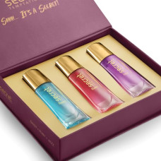 Deals, Discounts & Offers on Beauty Care - Secret Temptation Fragrance Gift Set With Ruby, Daisy, and Jazz Long Lasting Perfume for Women, Pack of 3 (30ml each)|Gift