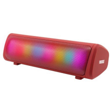 Deals, Discounts & Offers on Electronics - ZEBRONICS Knock Out Portable Bluetooth v5.3 Speaker with 10W Output, RGB LED Lights, TWS Function, up to 10h* Backup, USB, mSD, Passive Radiator (Red)