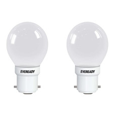 Deals, Discounts & Offers on  - Eveready LED Deco | 0.5W LED Bulb | Lifespan of Up to 30000 Hours | Instant Start | 1 Year Warranty | Low Maintenance & Energy Efficient | Cool Daylight (6500-7500K) | B22 | White | Pack of 2