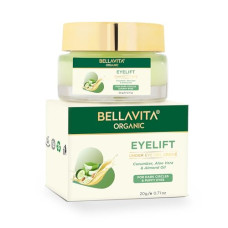 Deals, Discounts & Offers on  - Bella Vita Organic EyeLift Hydrating Natural Under Eye Cream Gel for Dark Circles, Puffy Eyes, Wrinkles & Removal of Fine Lines