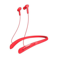 Deals, Discounts & Offers on Headphones - ZEBSTER Z-Style 600 Wireless BT Earphone with Neckband, bulit in Rechargeable Comes with Call Function its an Splash Proof and magentic earpiece with 24hr Playback time(Red)
