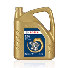 Deals, Discounts & Offers on Lubricants & Oils - Bosch_Engine Oil_Pulse - SL 10W 30_Pack of_3.5 (L)_For_Petrol