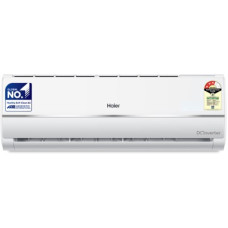 Deals, Discounts & Offers on Air Conditioners - [Use ICICI Credit Card] Haier Frost Self-Clean 2023 Model 1.3 Ton 3 Star Split Inverter Cooling at Extreme Temperature, Super Anti-corrosion AC - White(HS15V-TMS3BE-INV/HU15-3BE -INV / HSU15V-TMS3BE-INV, Copper Condenser)