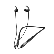 Deals, Discounts & Offers on Headphones - Defy CrestX Bluetooth Neckband with 16 Hours Playback, Fast Charge, Low Latency & 10mm Drivers(Active Black)