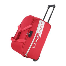Deals, Discounts & Offers on  - Lavie Sport Anti Theft Combi Lock Camelot Wheel Duffle Bag | Spacious Compartment | Duffle Bag | Build to Last Wheel and Trolley
