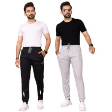 Deals, Discounts & Offers on Men - Men's Comfortable Casual Regular Fit Printed Track-Pants (Pack of 2) P2_MD_TP119_TP224