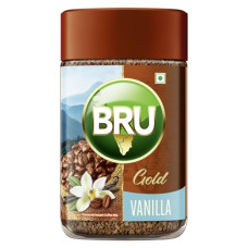 Deals, Discounts & Offers on  - Bru Gold Vanilla 100gram | Premium Freeze Dried Coffee | Aromatic Flavoured Instant Coffee | Makes 80 cups |Powder|Jar