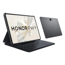 Deals, Discounts & Offers on Tablets - [For With SBI Credit Card No Cost EMI ] HONOR Pad 9 with Free Bluetooth Keyboard, 12.1-Inch 2.5K Display, 16GB (8+8GB Extended), 256GB Storage, Snapdragon 6 Gen 1 (4nm), 8 Speakers, Up-to 17 Hours, Android 13, WiFi Tablet, Metal Body, Gray