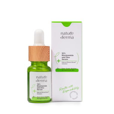 Deals, Discounts & Offers on Beauty Care - Nature Derma 10% Vitamin C Serum with Natural Biome-Boost| Reduces Dullness & Blemishes| Brighter, Healthier & Strengthened Skin | 10ml | Dermatologically Tested