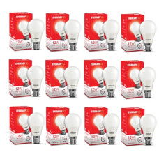 Deals, Discounts & Offers on  - Eveready 12W Led Light Bulb | High Efficiency & Glare-Free Light | 4KV Surge Protection | With Wide Operating Voltage Range | 100 Lumens Per Watt | Cool Day Light (6500K) | Pack of 12
