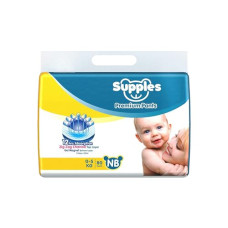 Deals, Discounts & Offers on Baby Care - Supples Premium Diapers, New Born/X-Small (NB/XS), 80 Count, 0-5 Kg, 12 hrs Absorption Baby Diaper Pants