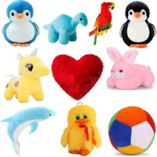 Deals, Discounts & Offers on  - Macros Super Soft 10 Complete Pack Stuffed/soft toy Combo of Teddy Bear