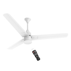 Deals, Discounts & Offers on  - Polycab Silencio Mini 1200Mm Advanced Bldc 5 stars Rated Ceiling Fan With Remote|25 Speed Setting| (Matt Satin White)