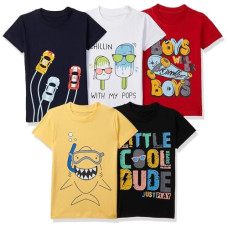 Deals, Discounts & Offers on  - [Size 2 Years-3 Years] T2F Boy's Regular Fit T-Shirt