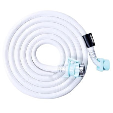 Deals, Discounts & Offers on  - Buildskill Fully Automatic Washing Machine Inlet Hose Pipe 5M, Durable, Leak-Resistant Design, Easy Installation, High Elasticity & Strength - Made in India, White (Pack of 2)