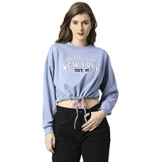 Deals, Discounts & Offers on Women - [Sizes L, XL, 2XL] Hubberholme Women's Polycotton Hooded Neck Casual